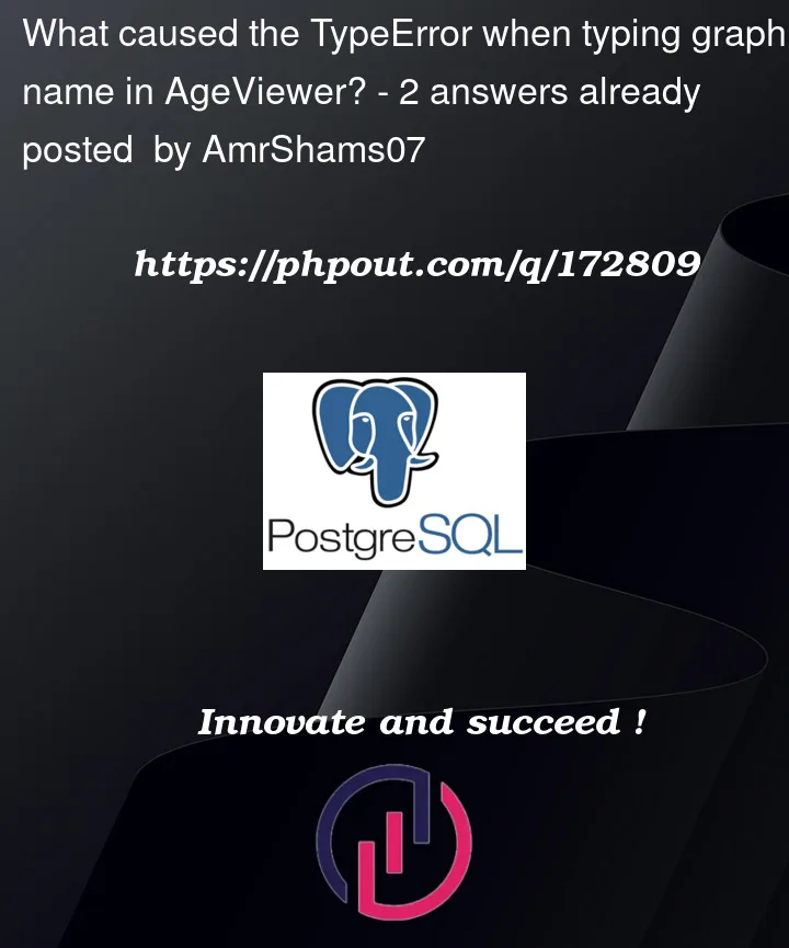 Question 172809 in PostgreSQL