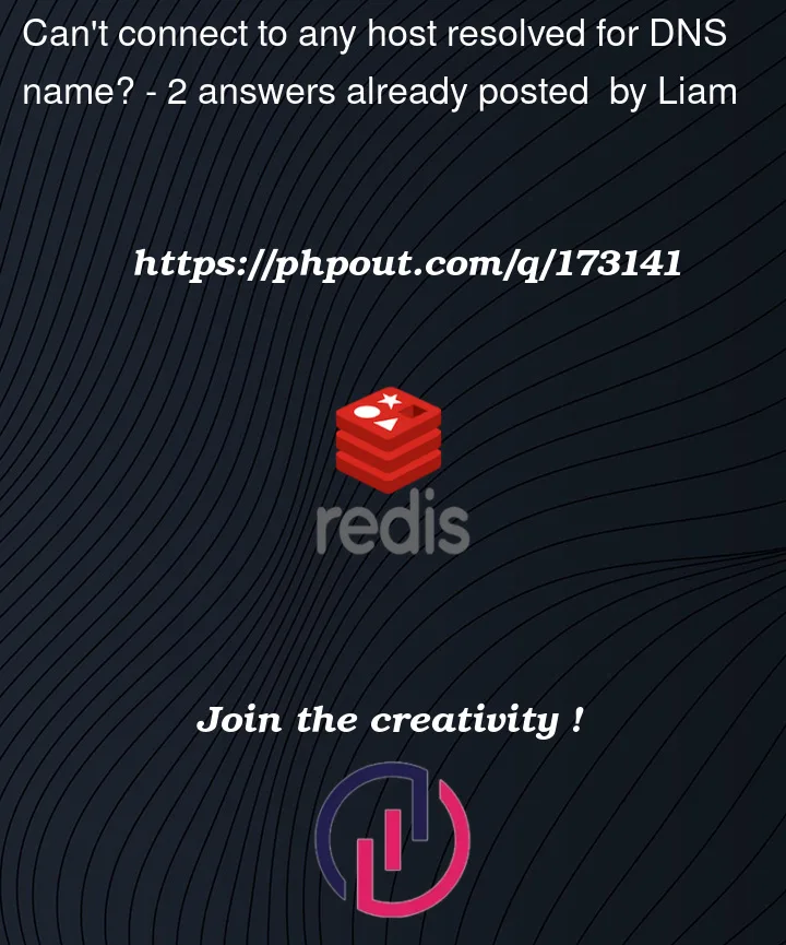 Question 173141 in Redis