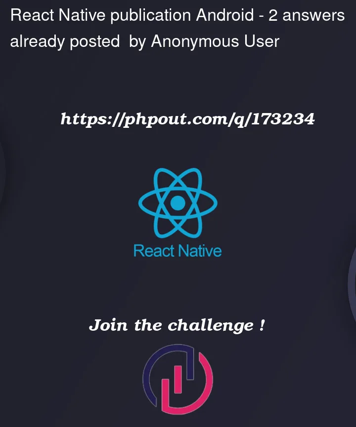 Question 173234 in React native