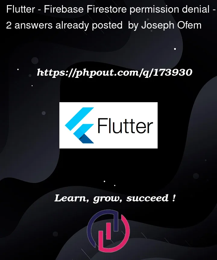 Question 173930 in Flutter