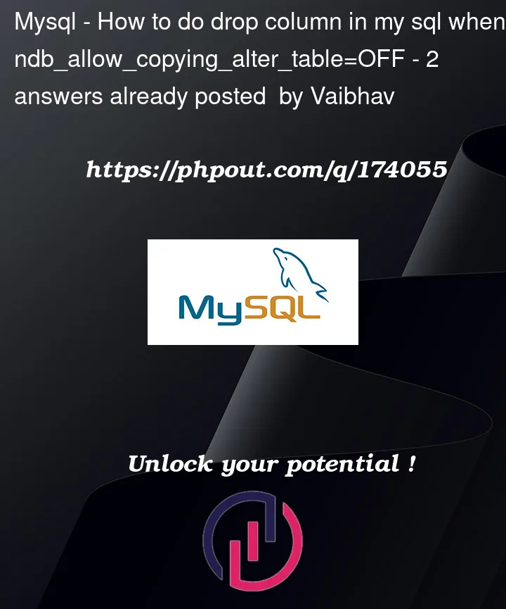 Question 174055 in Mysql