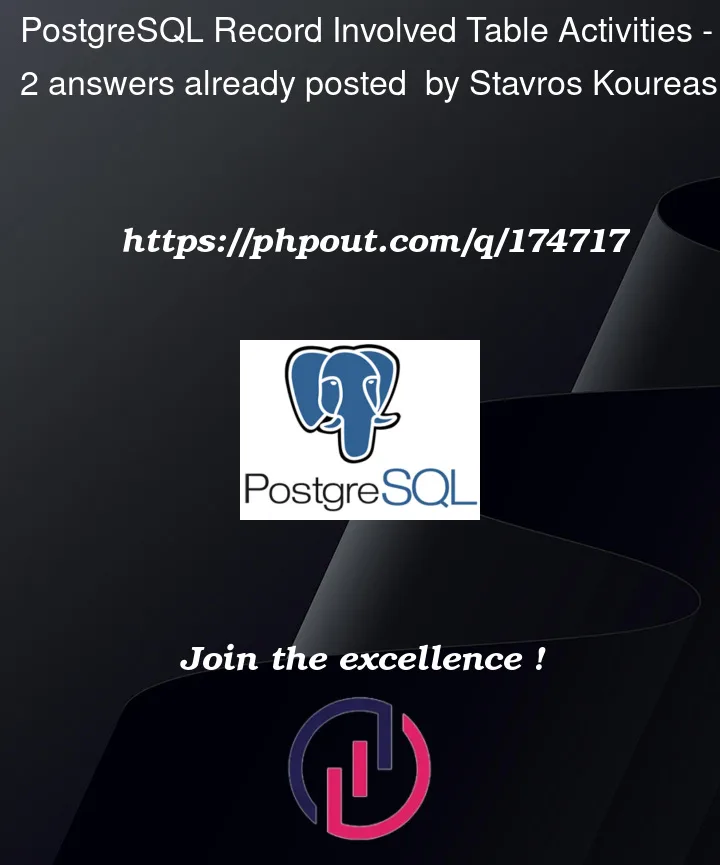 Question 174717 in PostgreSQL