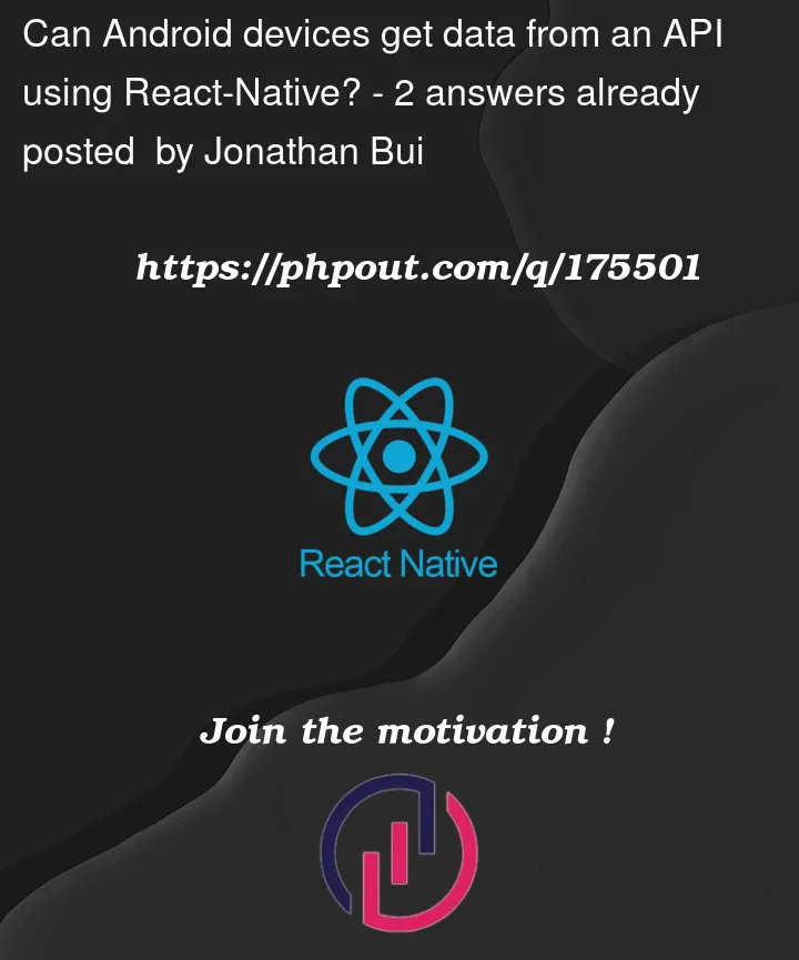 Question 175501 in React native