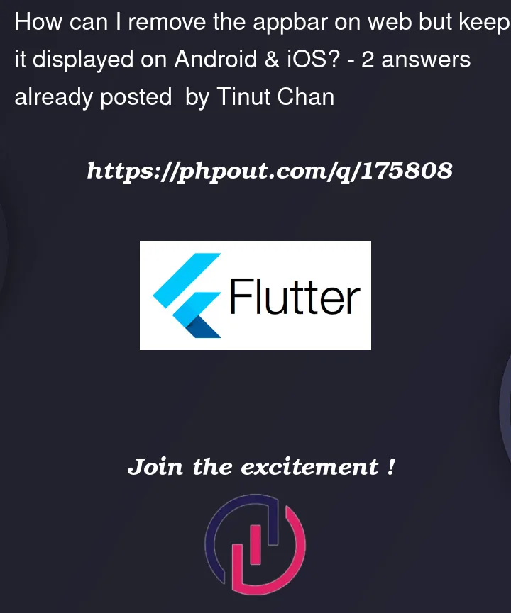Question 175808 in Flutter
