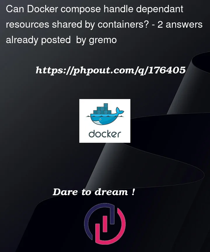 Question 176405 in Docker