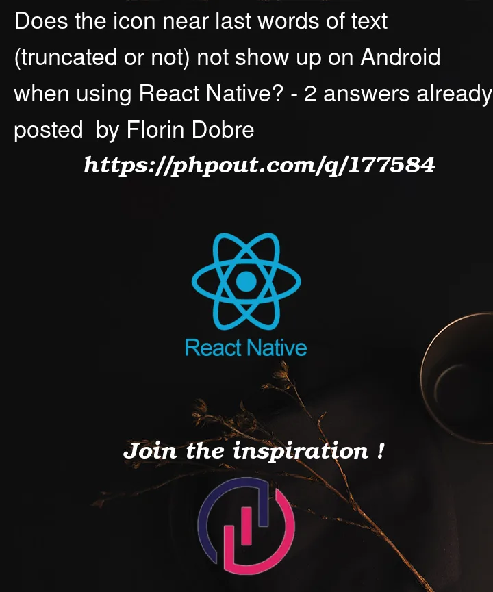 Question 177584 in React native