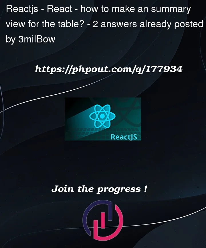 Question 177934 in Reactjs