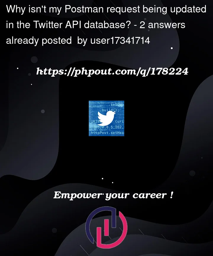 Question 178224 in Twitter API