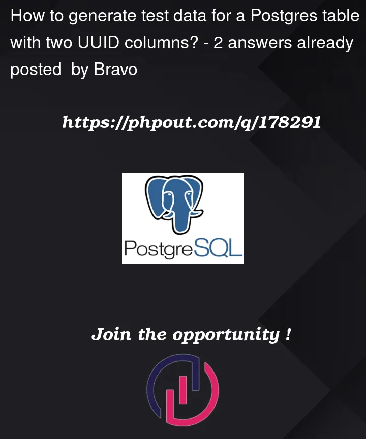 Question 178291 in PostgreSQL