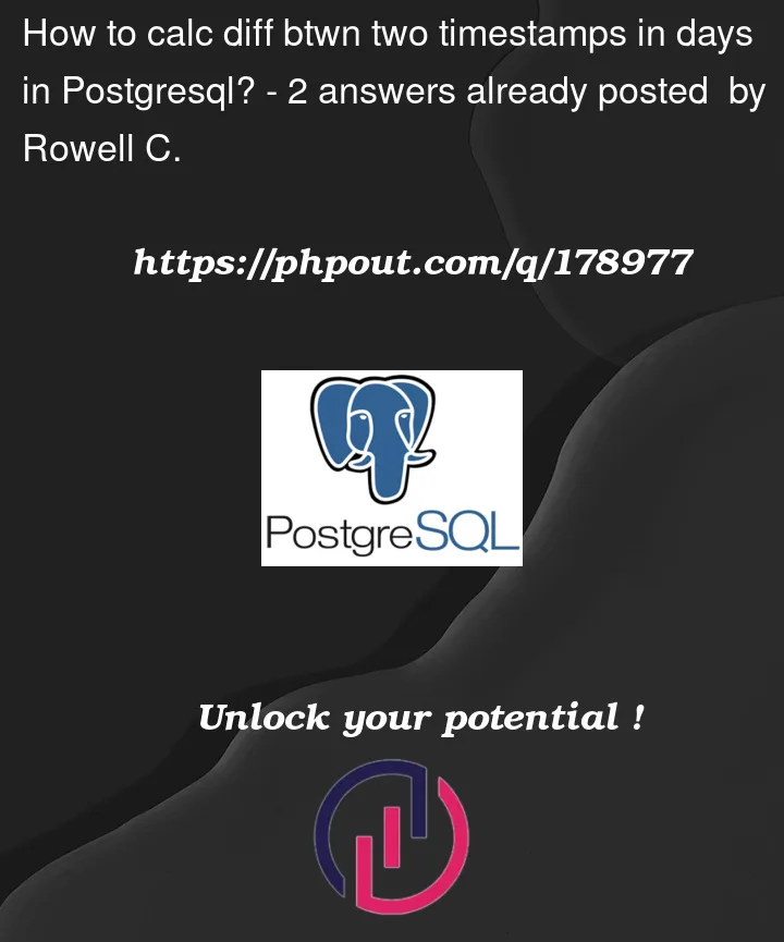 Question 178977 in PostgreSQL