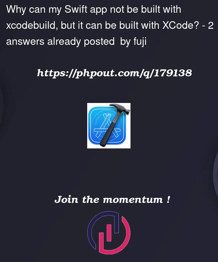 Question 179138 in Xcode