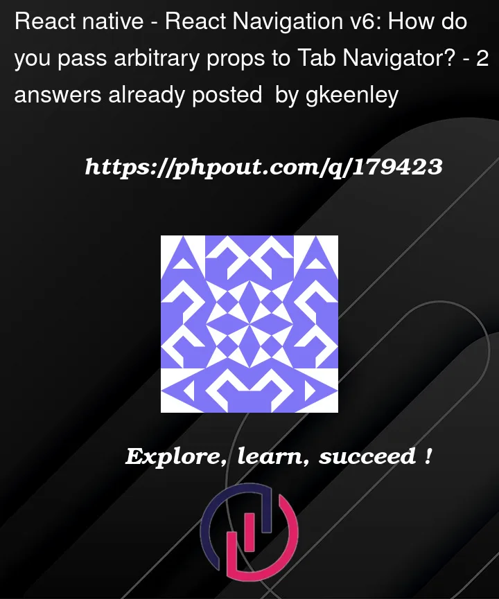 Question 179423 in React native