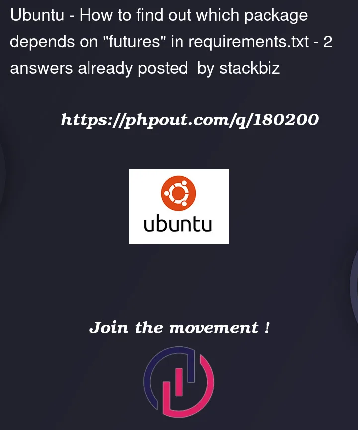 Question 180200 in Ubuntu