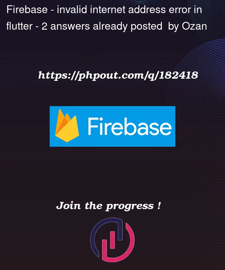 Question 182418 in Firebase