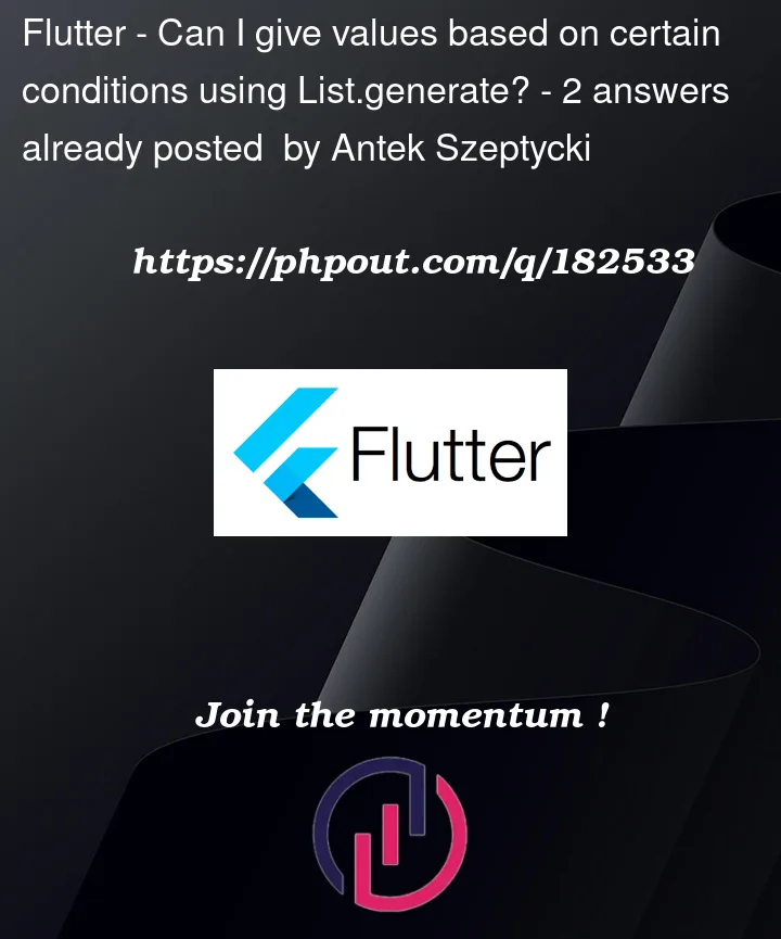 Question 182533 in Flutter