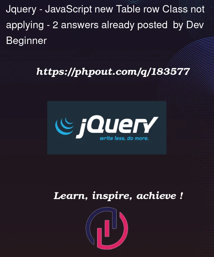 Question 183577 in Jquery