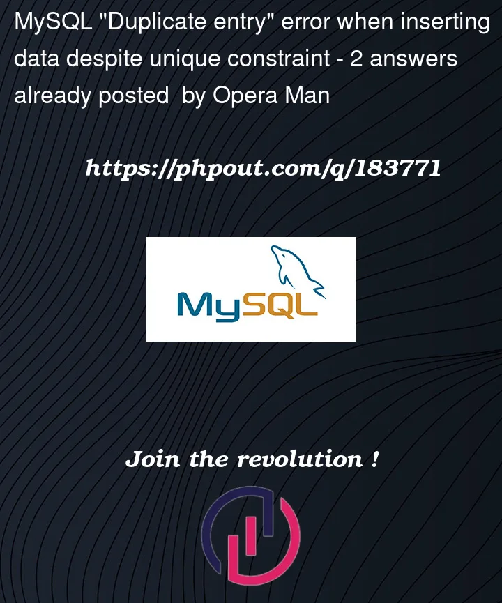 Question 183771 in Mysql