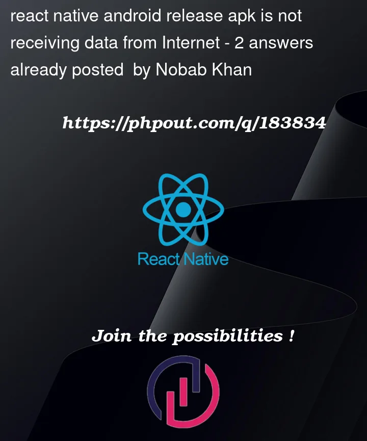 Question 183834 in React native