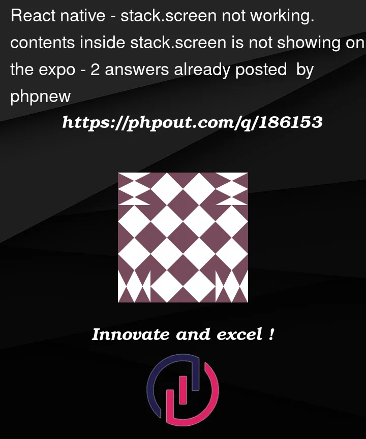 Question 186153 in React native