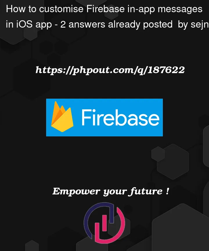 Question 187622 in Firebase