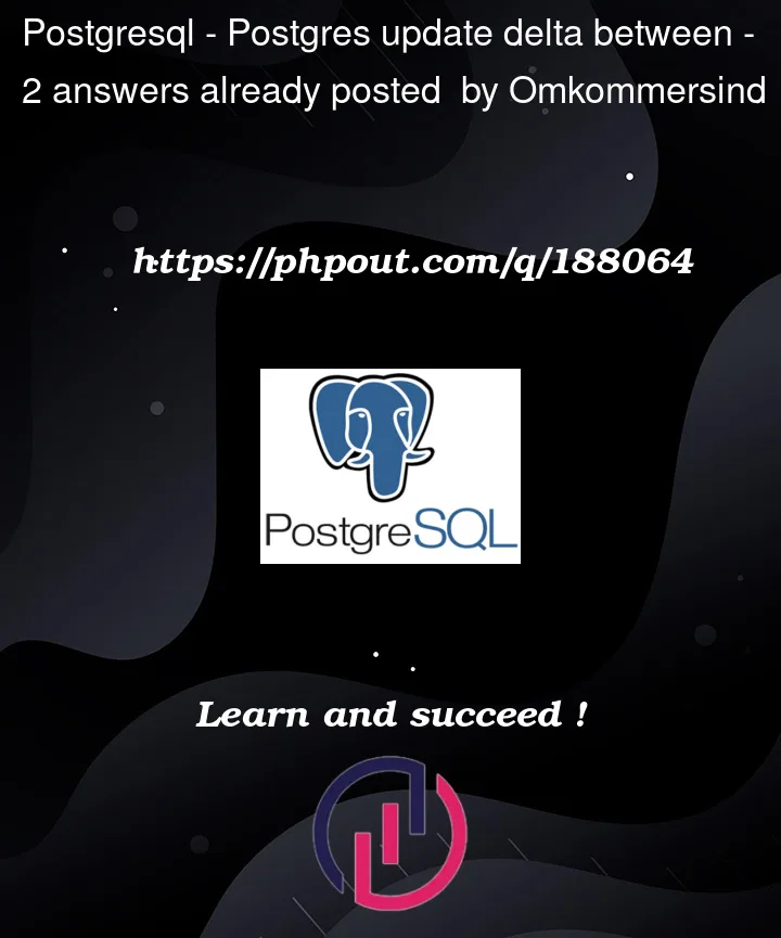 Question 188064 in PostgreSQL