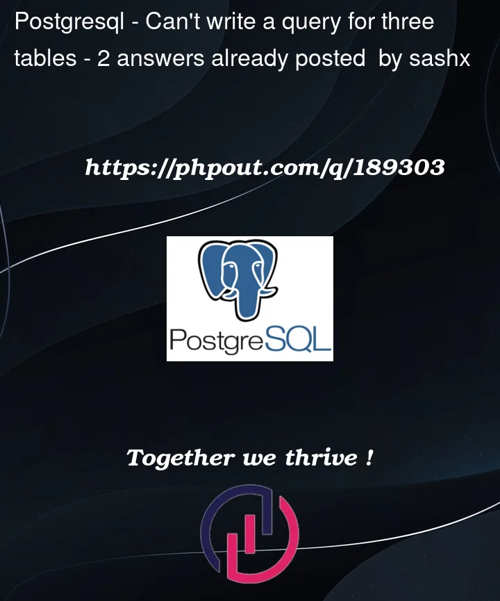 Question 189303 in PostgreSQL