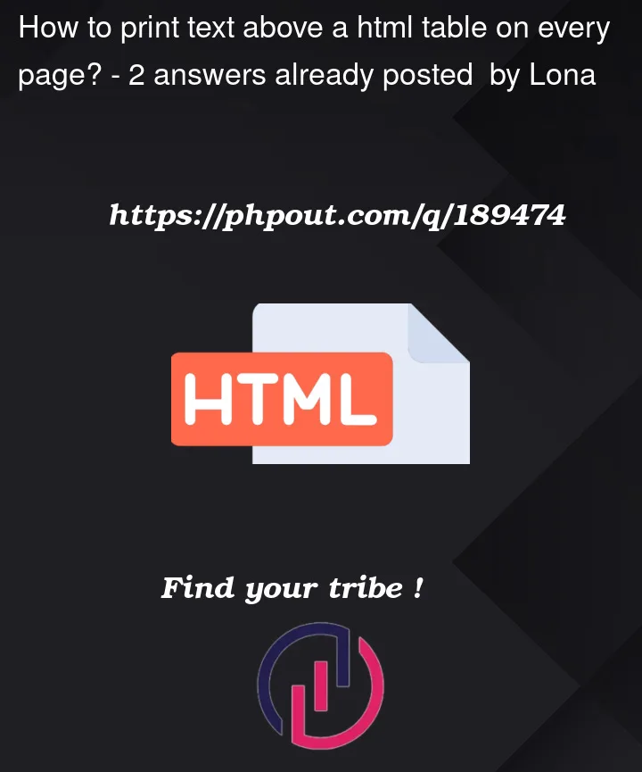 Question 189474 in Html