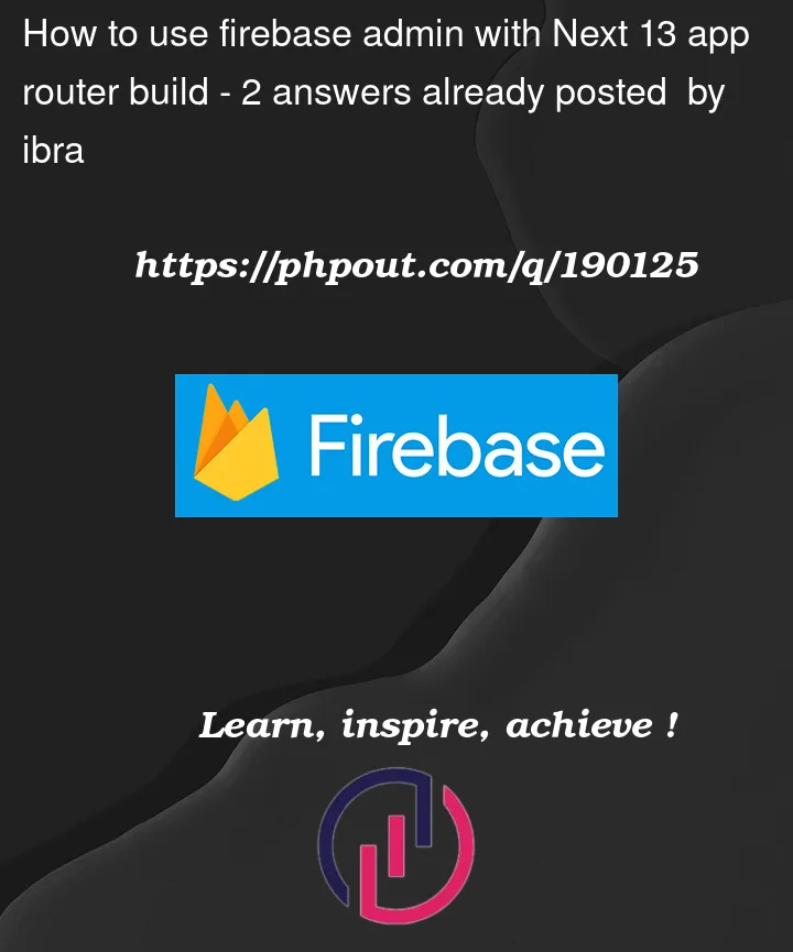 Question 190125 in Firebase