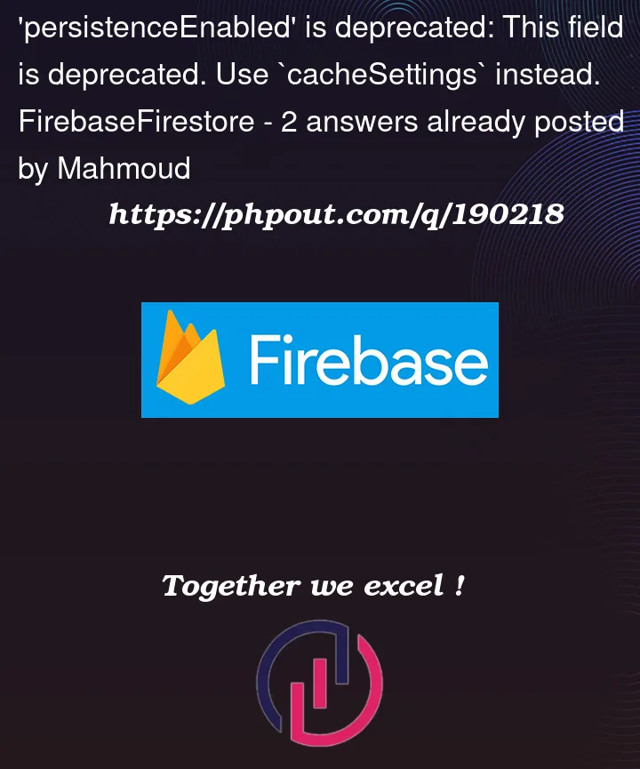 Question 190218 in Firebase