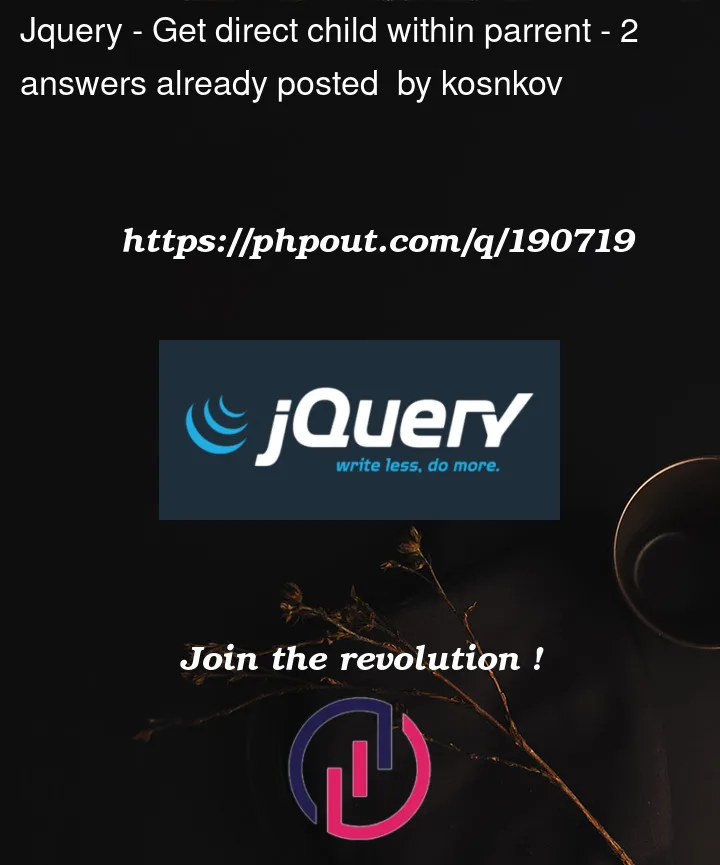 Question 190719 in Jquery