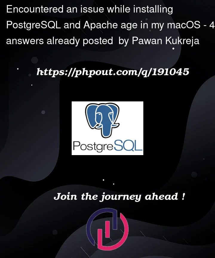 Question 191045 in PostgreSQL