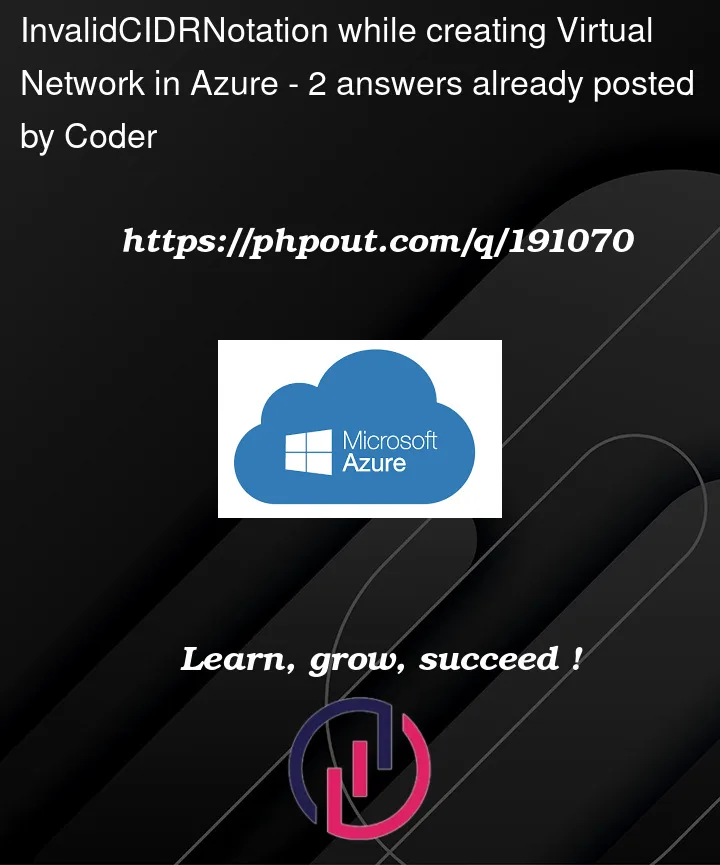 Question 191070 in Azure