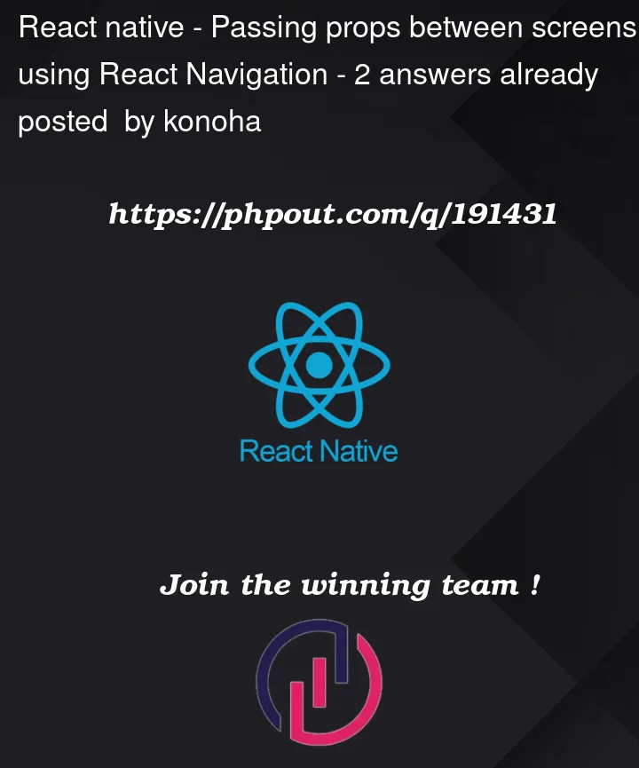 Question 191431 in React native