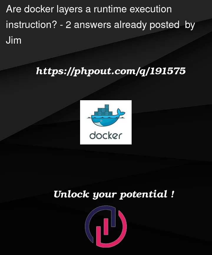 Question 191575 in Docker