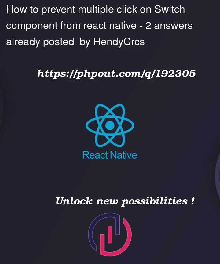 Question 192305 in React native