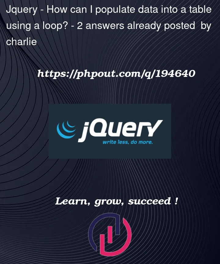 Question 194640 in Jquery