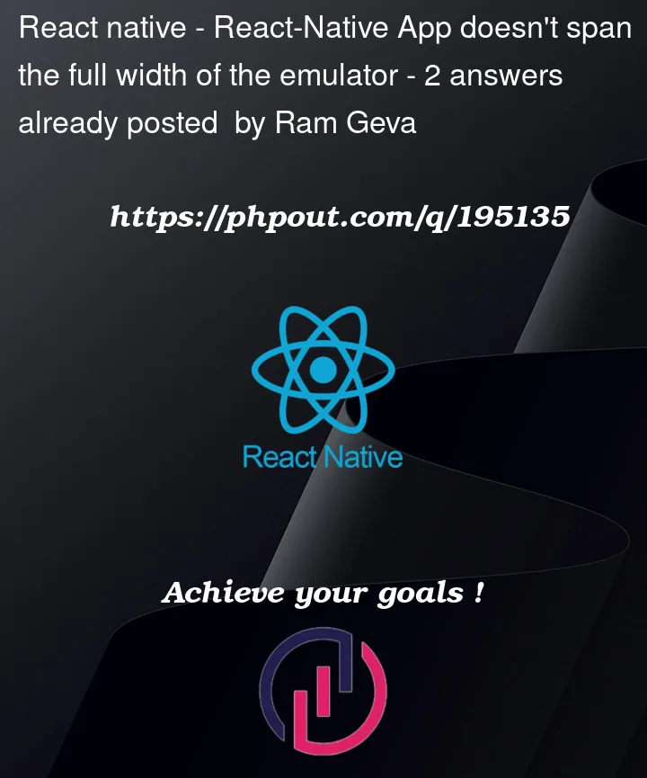 Question 195135 in React native