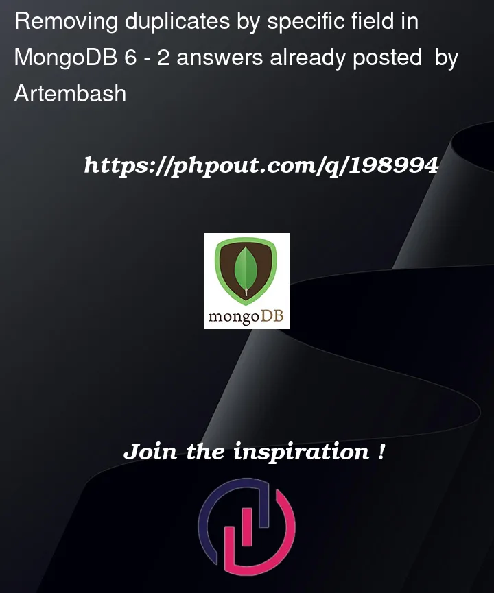 Question 198994 in Mongodb