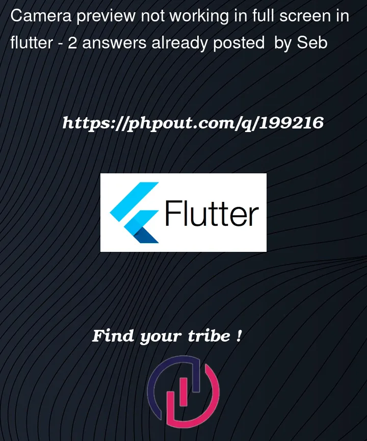 Question 199216 in Flutter