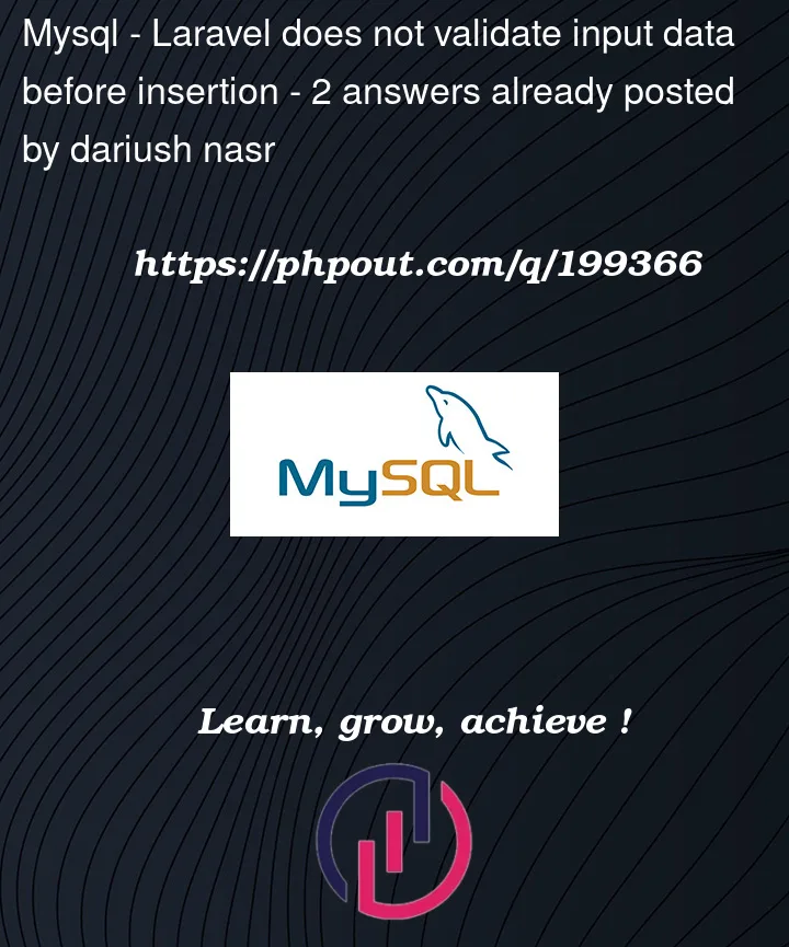 Question 199366 in Mysql