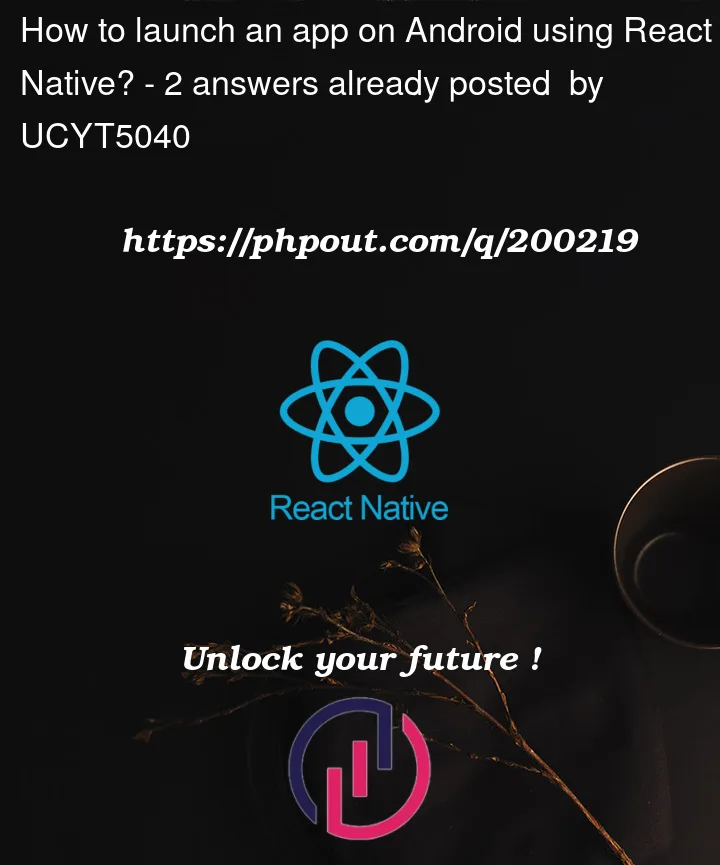 Question 200219 in React native