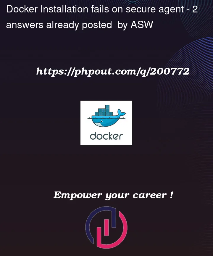 Question 200772 in Docker