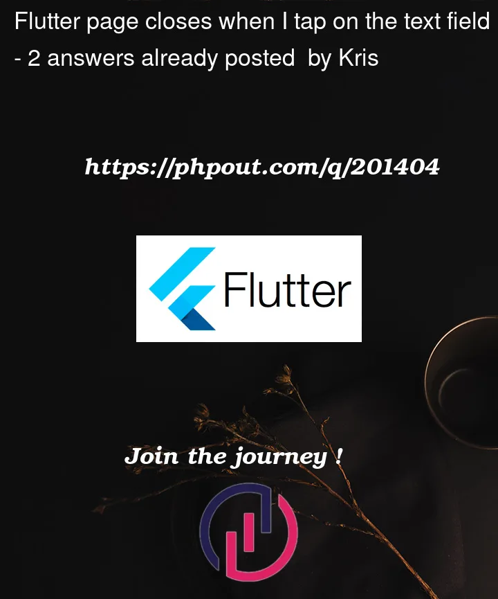 Question 201404 in Flutter