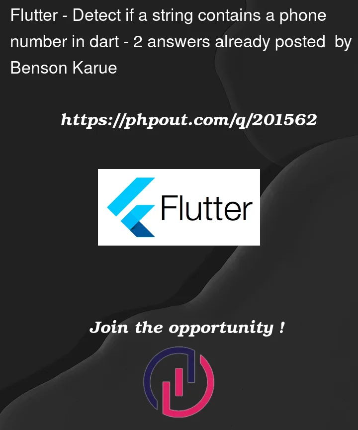 Question 201562 in Flutter