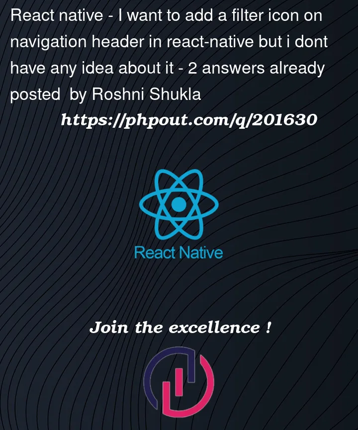 Question 201630 in React native