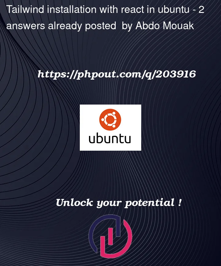 Question 203916 in Ubuntu