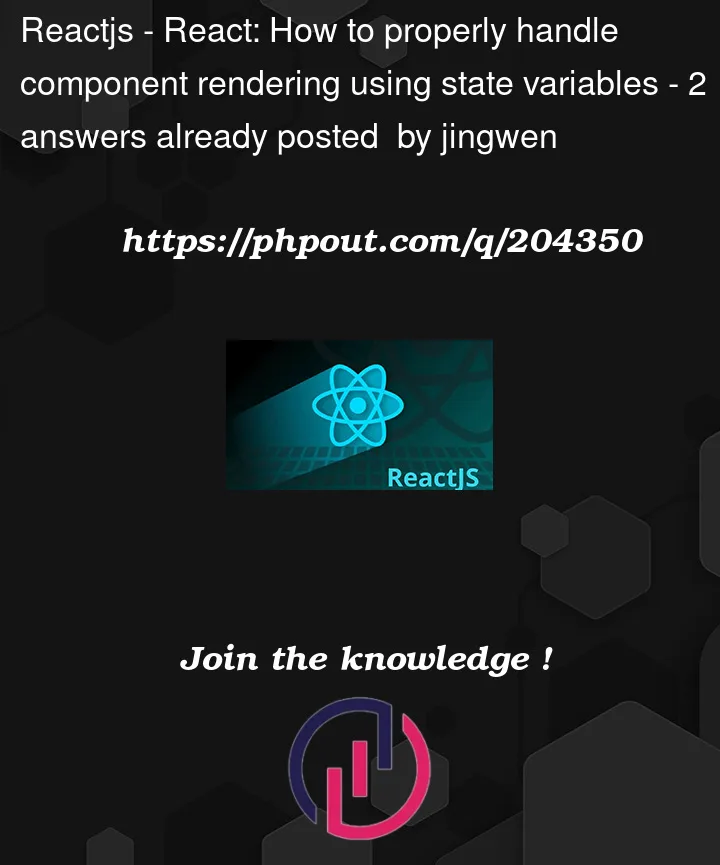 Question 204350 in Reactjs