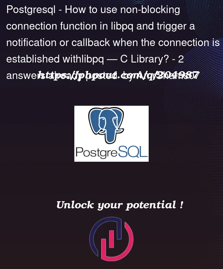 Question 204987 in PostgreSQL