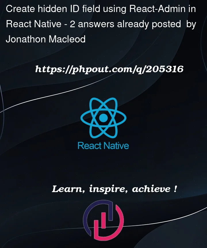 Question 205316 in React native