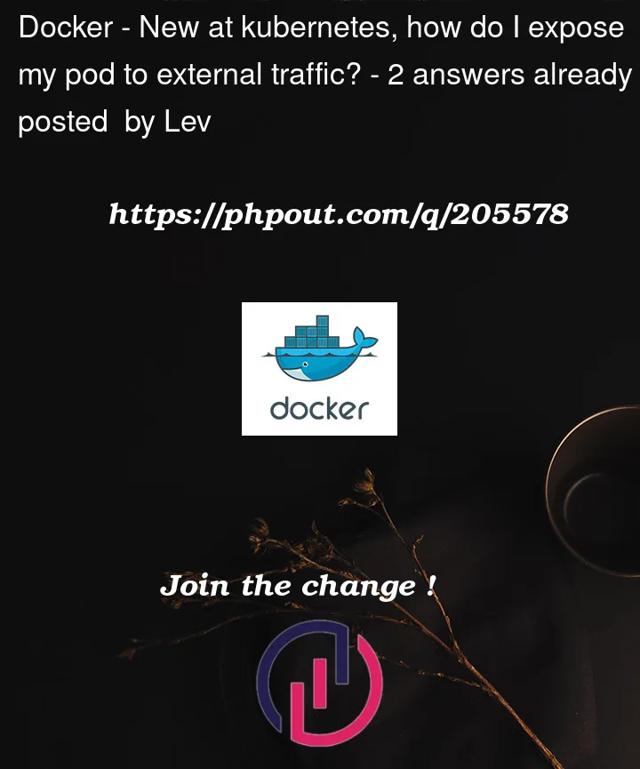 Question 205578 in Docker